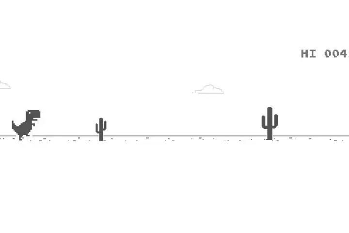 On the Chrome Dino games Google has added mini games related to I