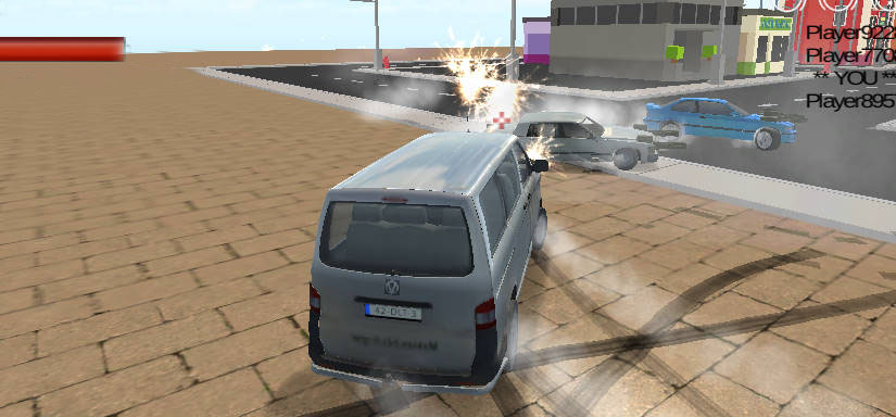 Crunched Metal - Drifting wars game Crunched Metals: Drifting wars. 3D action driving game with cars extended about weapons