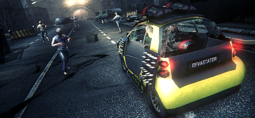 Zombie Show action 2 Zombie show action driving game - gameplay image