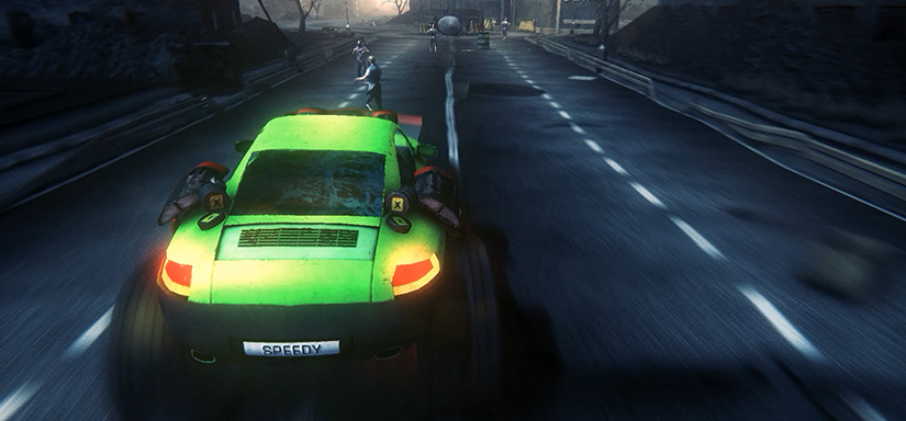 Zombie Show action 3 Zombie show action driving game - gameplay image