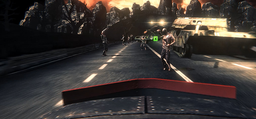Zombie Show action 6 Zombie show action driving game - gameplay image